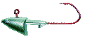 3 VMC Fastgrip Jighaken Gr. 6/0 60g Fischkopf  