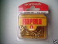25 Rapala 9617 GO VMC Drillinge Gr. 2 gold 