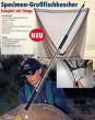 Behr Karpfenkescher Gro�fischkescher Kescher Karpfen mit Alublock & Telestange