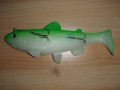 Fox EURO Replicant Gummifische 18,7cm Hechtk�der XL Mean Greanie