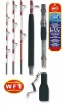 WFT Soroya Special Bootsrute Pilkrute 2,10m 200-600g 5tlg. Reiserute f�r Norwegen