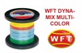 WFT Dynamix Multicolor Schnur geflochtene 300m 0,12mm-0,40mm