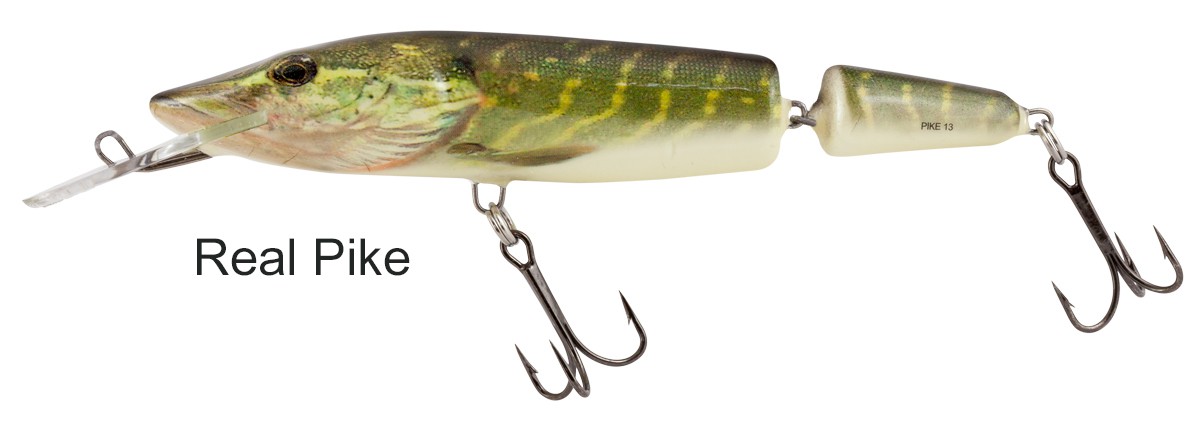 Salmo Pike Wobbler Twitchbait Real Pike RPE Kunstköder Hechtköder Fischköder 