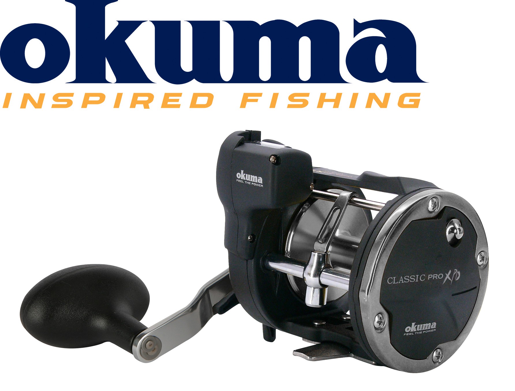 Okuma Classic Linecounter XPD- 20DA Rechtshand Multirolle, Angelrolle fürs Meer | eBay