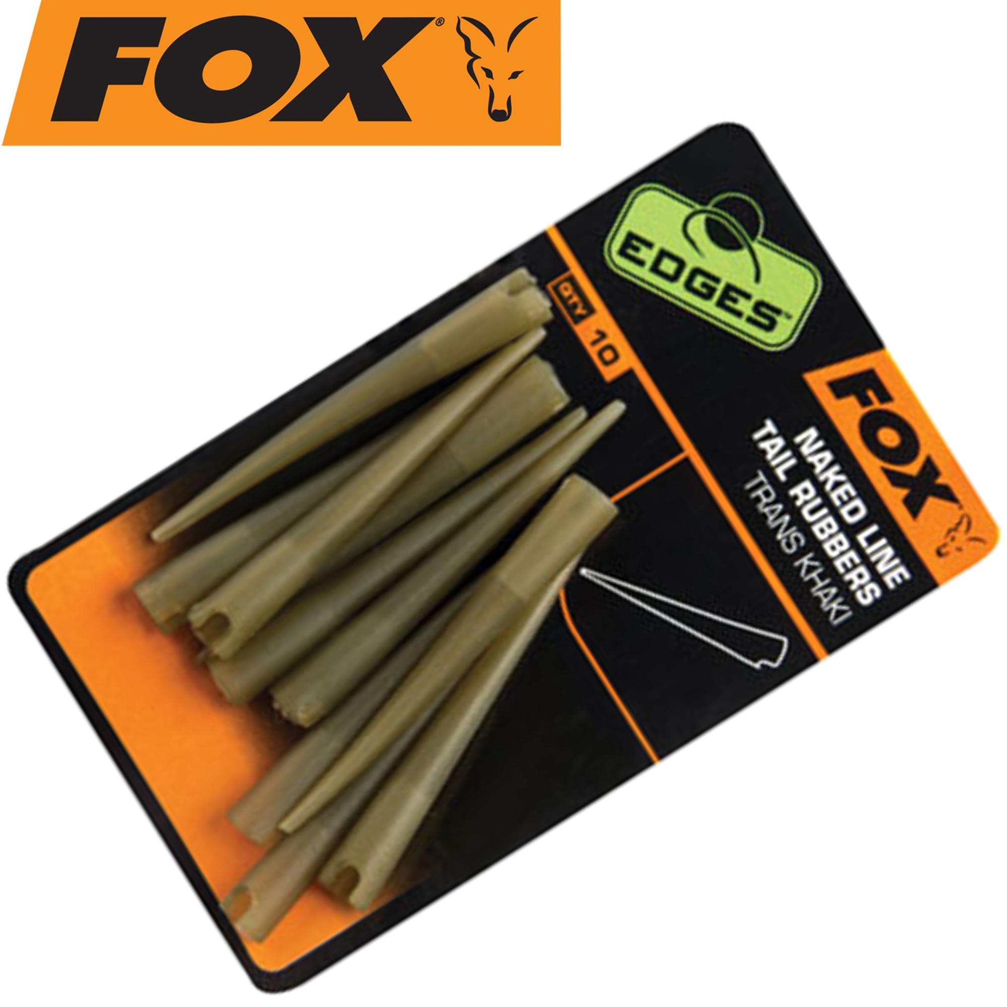 Fox Edges Naked Line Tail Rubbers CAC636 Vorfach Karpfenmontage
