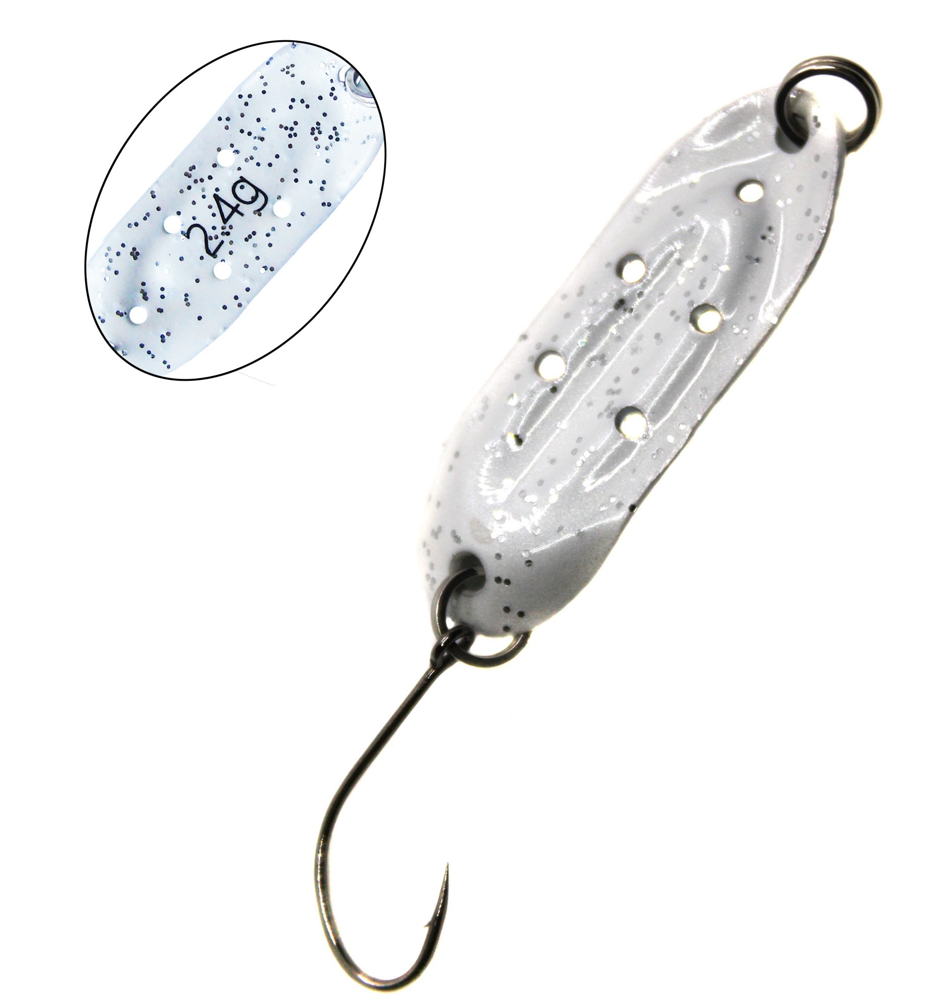 Paladin Trout Spoon 3,4cm 2,4g Blinker, Forellenblinker