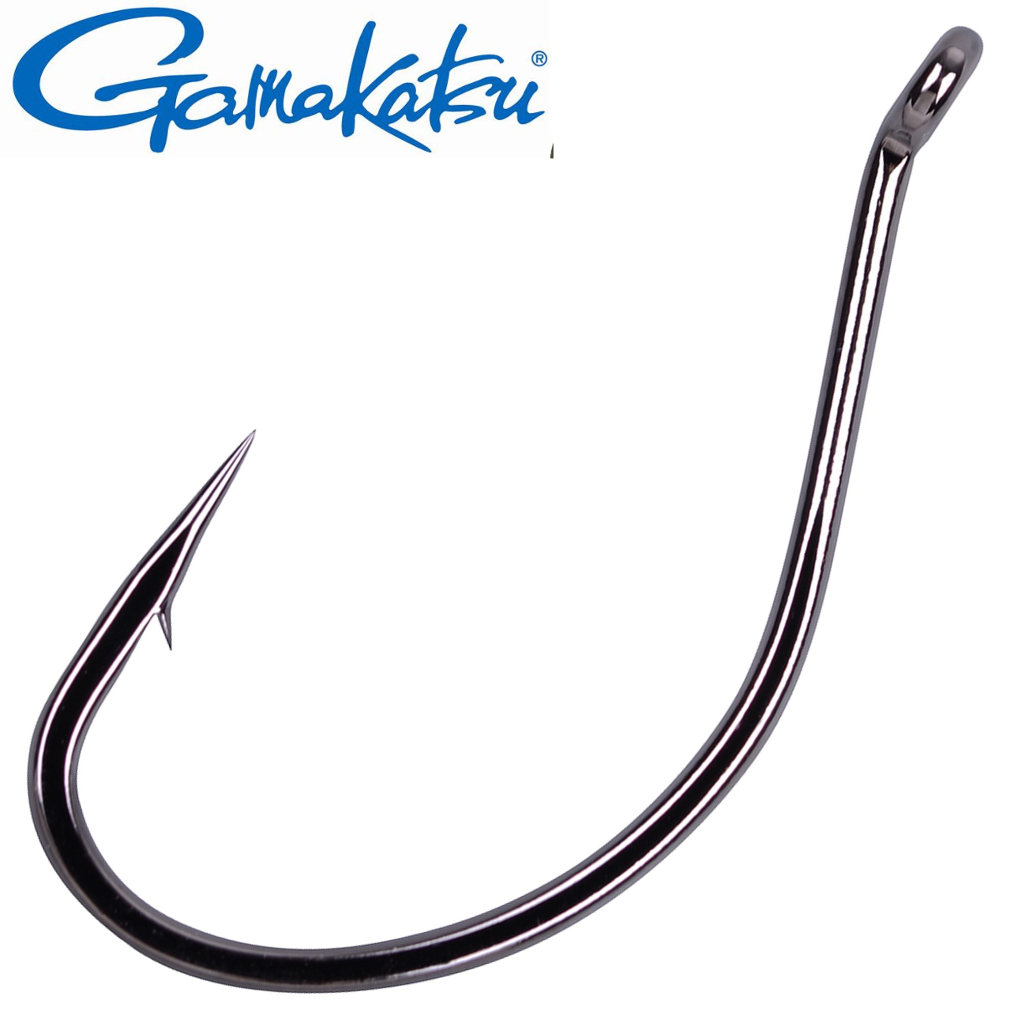 Gamakatsu Worm Haken – Wurmhaken Für Spinnfischen & Brandungsangeln, Modell Worm31 | Mit Widerhaken Am Schenkel, Für Gummiköder & Naturköder