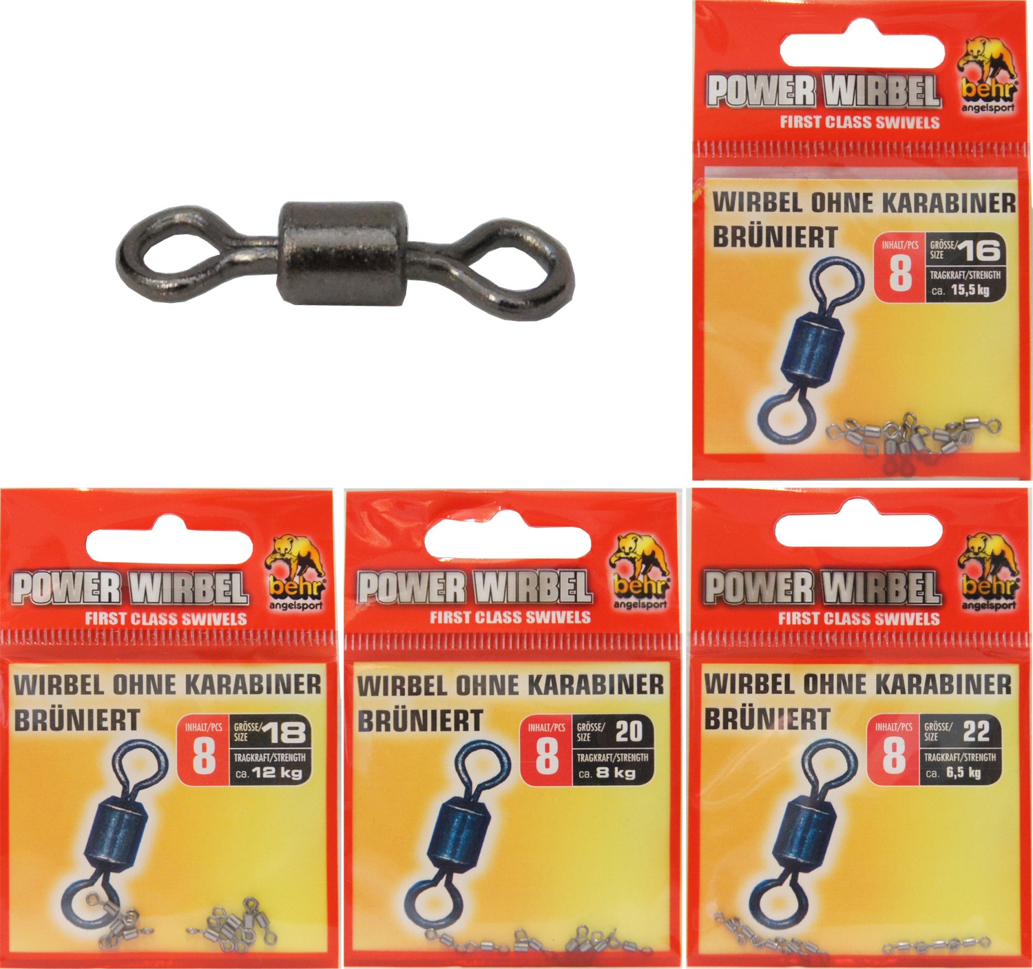 Behr Microwirbel Wirbel Forellenwirbel Miniwirbel
