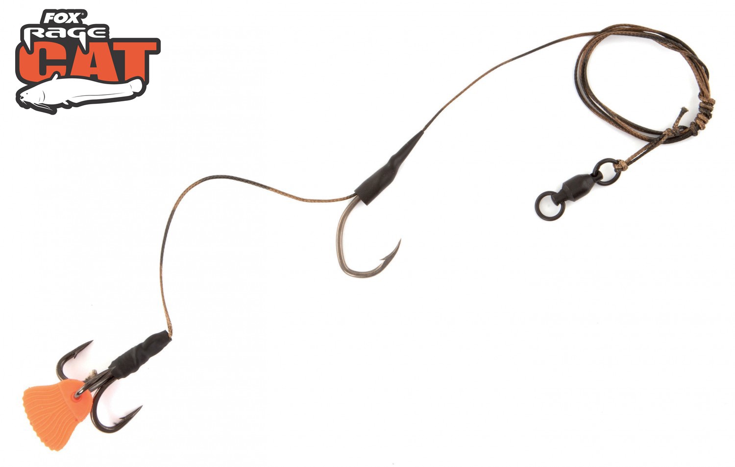 Fox rage Catfish xs spin leader brr008 spinnvorfach vorfach welsvorfach waller