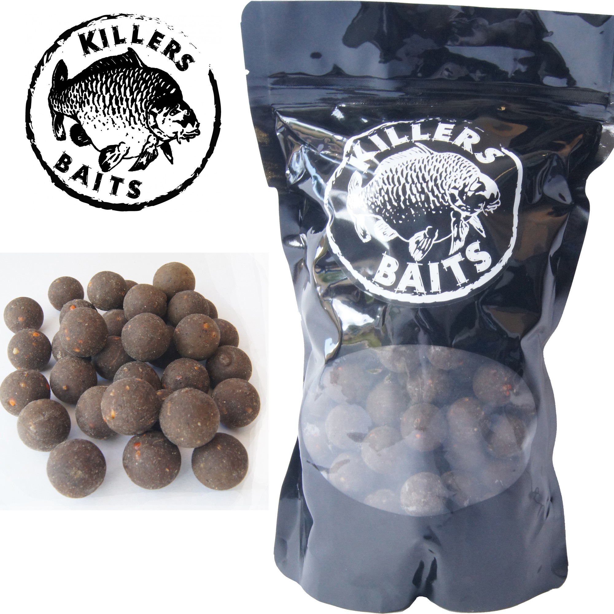 Expert Big Carp Boilies 1kg Angeln 16mm Hanf Karpfen Honig Oktopus Erdbeer Fisch 