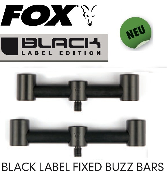 Fox Black Label Fixed Buzz Bars 2Rod