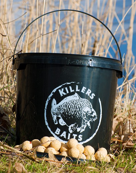 Carp Killers Boilies White Indian 3,5kg Eimer